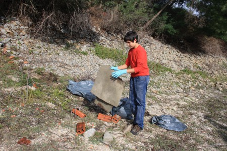 Projeto Rios - Limpeza das Margens do Rio Dão 2010 - 7º D