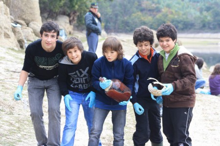 Projeto Rios - Limpeza das Margens do Rio Dão 2010 - 7º D