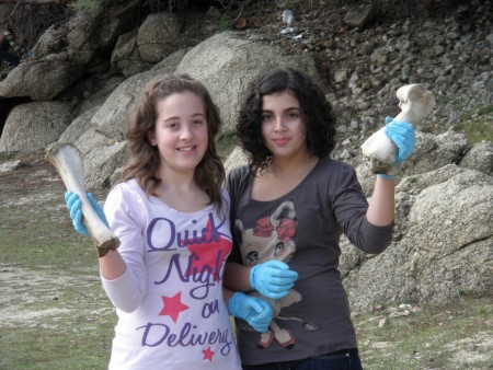 Projeto Rios - Limpeza das Margens do Rio Dão 2010 - 7º D