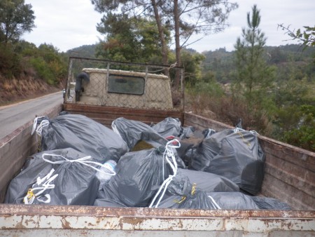 Projeto Rios - Limpeza das Margens do Rio Dão 2010 - 7º D